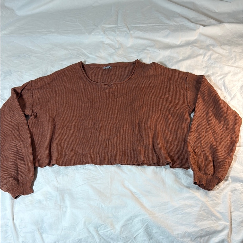 Charlotte Russe Cinnamon Knit Top